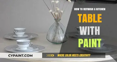 Revamp Your Kitchen Table: A Step-by-Step Guide to Painting