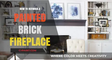 Revive Your Painted Brick Fireplace: A Step-by-Step Refinishing Guide