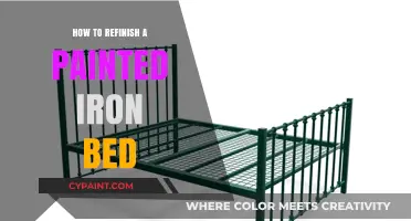 Revive Your Vintage Iron Bed: A Guide to Refinishing Painted Frames