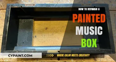 Revive Your Painted Music Box: A Step-by-Step Refinishing Guide