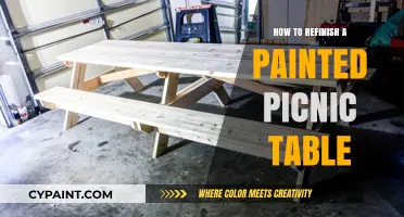 Revive Your Picnic Table: A Step-by-Step Guide to Refinishing Painted Surfaces