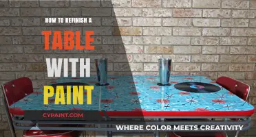 Revamp Your Table: Easy Steps to Paint and Refinish