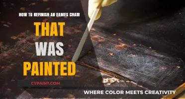 Refinishing an Eames Chair: Stripping Paint, Restoring Glory