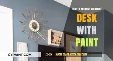 Revamp Your Workspace: Easy Steps to Paint Your Office Desk