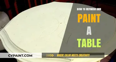 Transform Your Table: Easy Steps to Refinish and Paint Like a Pro