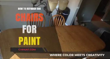 Revive Your Oak Chairs: A Step-by-Step Guide to Refinishing for Paint