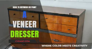 Revamp Your Veneer Dresser: Easy Refinishing and Painting Tips
