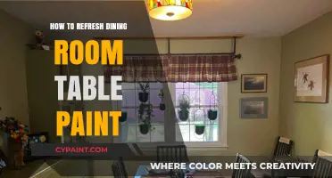 Revitalize Your Dining Room Table: A Step-by-Step Paint Refresh Guide