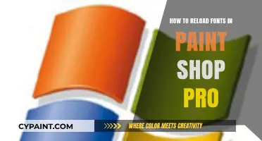 Quick Guide: Reloading Fonts in Paint Shop Pro for Seamless Design