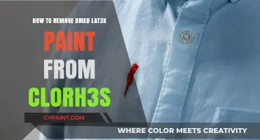 Effective Tips to Remove Dried Latex Paint from Clothes Easily
