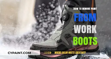 Effective Methods to Remove Paint from Work Boots Easily