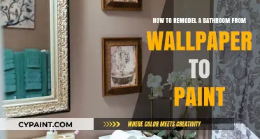 Transforming Your Bathroom: From Wallpaper to Paint
