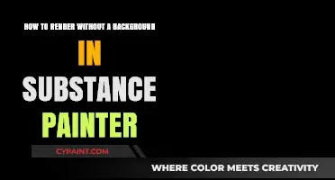 Rendering Without Backgrounds in Substance Painter: A Step-by-Step Guide