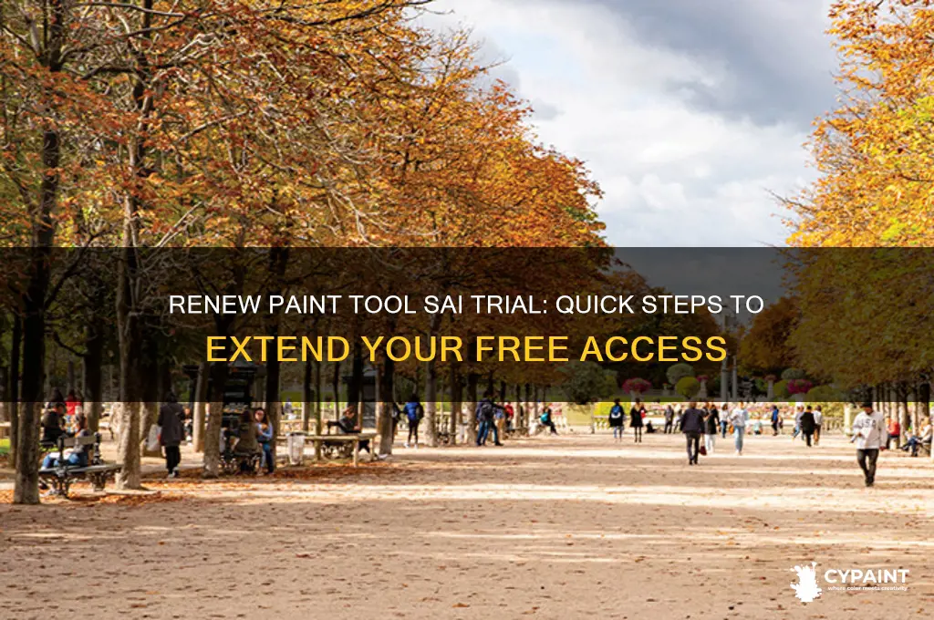 Renew Paint Tool Sai Trial: Quick Steps To Extend Your Free Access ...