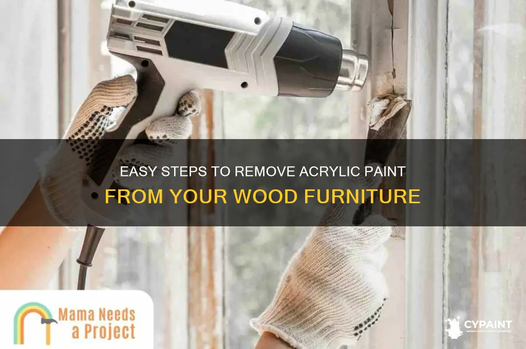 how to renove acrilic paint off yourdool