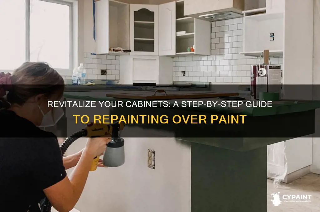 how to repaint a cabinent that