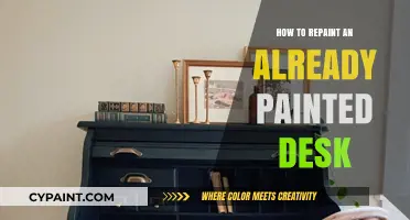 Revamp Your Desk: A Step-by-Step Guide to Repainting Furniture
