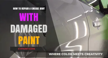 Fixing Crease Dent: Repairing Damaged Paint