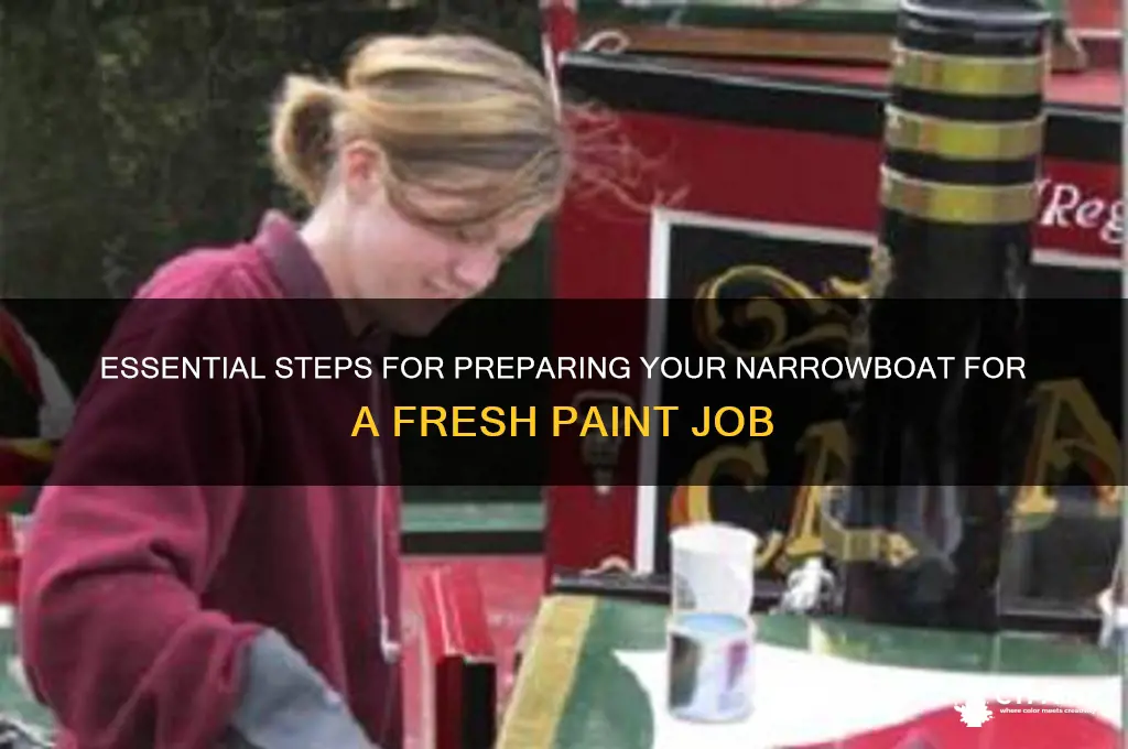 how to repair a narrowboat for painting