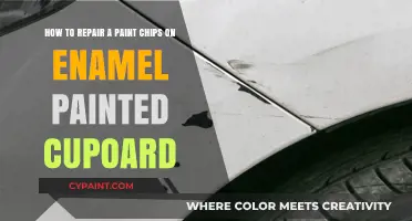Fixing Enamel Paint Chips: A Step-by-Step Guide for Cupboard Repairs