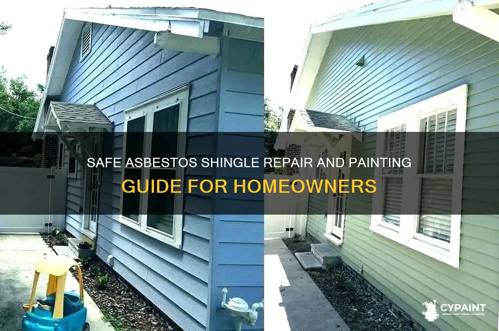 how to repair and paint asbestos shingles