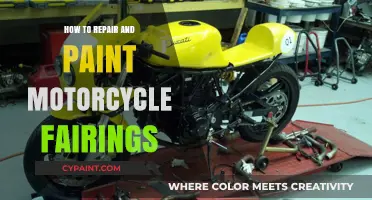 DIY Guide: Repairing and Painting Motorcycle Fairings Like a Pro