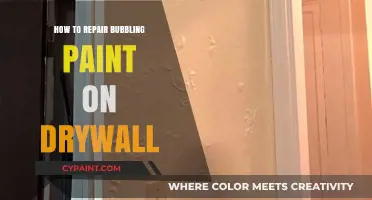 Fix Bubbling Paint on Drywall: A Step-by-Step Repair Guide