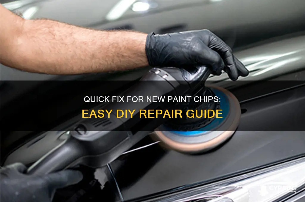 how to repair chip in new paint