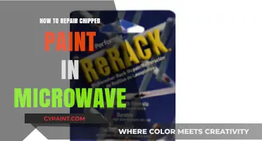 Quick Fix: Repairing Chipped Microwave Paint in Simple Steps