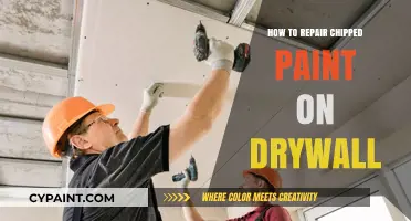 Quick Fix for Chipped Drywall Paint: Easy Repair Guide