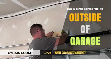 Fixing Chipped Paint: Easy Garage Makeover