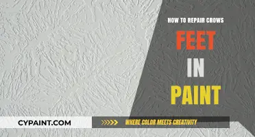 Fixing Crows Feet in Paint: A Step-by-Step Repair Guide