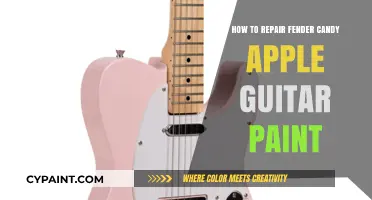 Revive Your Guitar: Repairing Candy Apple Fender Paint Like a Pro