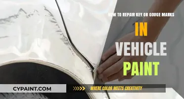 Fixing Key Scratches: A Guide to Repairing Vehicle Paint Gouges