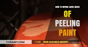 Fixing Peeling Paint: A Comprehensive Guide to Repairing Large Areas