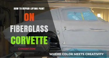 Fixing Lifting Paint on Your Fiberglass Corvette: A Step-by-Step Guide