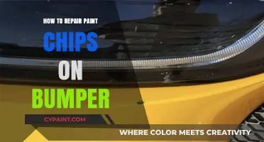 Easy DIY Guide to Fixing Paint Chips on Your Car Bumper