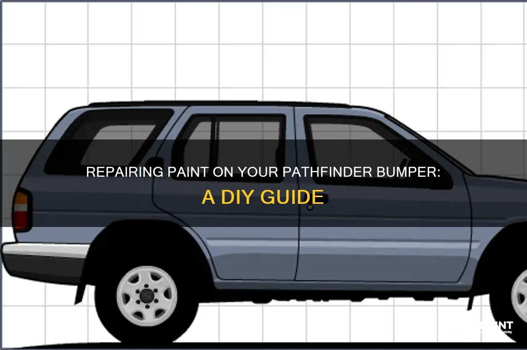 how to repair paint on bumper of a pathfinder
