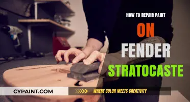Repairing Your Fender Stratocaster's Paint: A Step-by-Step Guide