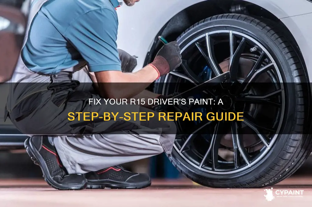 how to repair paint on r15 driver