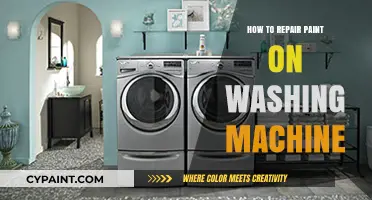 Easy DIY Guide to Repairing Paint on Your Washing Machine