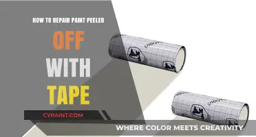 Fixing Tape-Damaged Paint: Easy Repair Tips for Peeled Surfaces