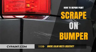 Easy DIY Guide to Fixing Paint Scrapes on Your Car Bumper