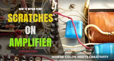 Easy DIY Guide to Fixing Paint Scratches on Your Amplifier