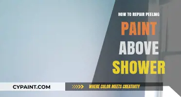 Fix Peeling Paint Above Your Shower: Easy DIY Repair Guide