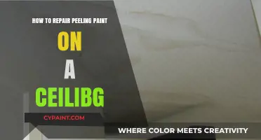 Fix Peeling Ceiling Paint: Step-by-Step Repair Guide for Smooth Results