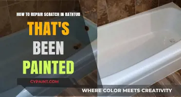 Fix Painted Bathtub Scratches: Easy DIY Repair Guide