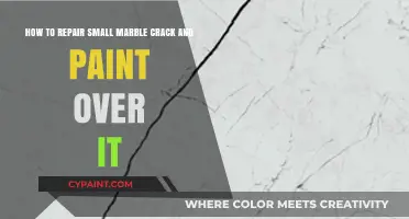 Fixing Marble Cracks: Easy Repair and Painting Guide for Small Damage