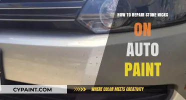 Fix Stone Nicks on Car Paint: DIY Repair Guide
