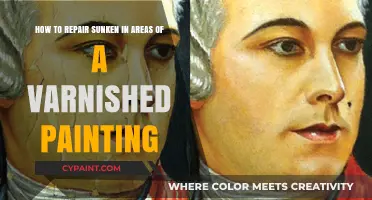 Revive Your Varnished Art: Fixing Sunken Areas in Paintings
